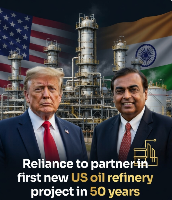 Reliance to Join Landmark US Refinery Project, Trump Calls It &lsquo;Historic Deal&rsquo;